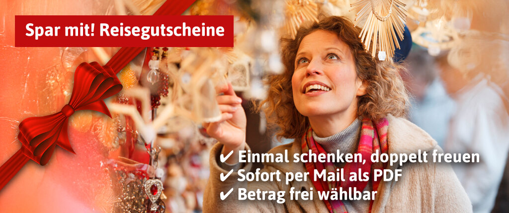 Spar mit!-Reisegutschein